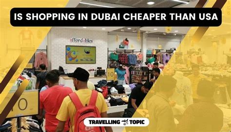 which brands are cheaper in dubai than usa